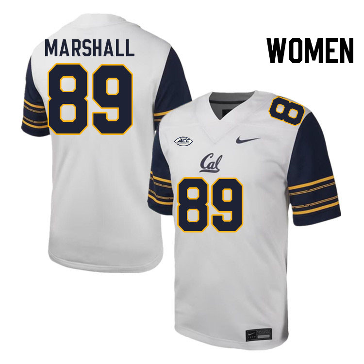 Women #89 Ben Marshall California Golden Bears ACC Conference College Football Jerseys Stitched Sale